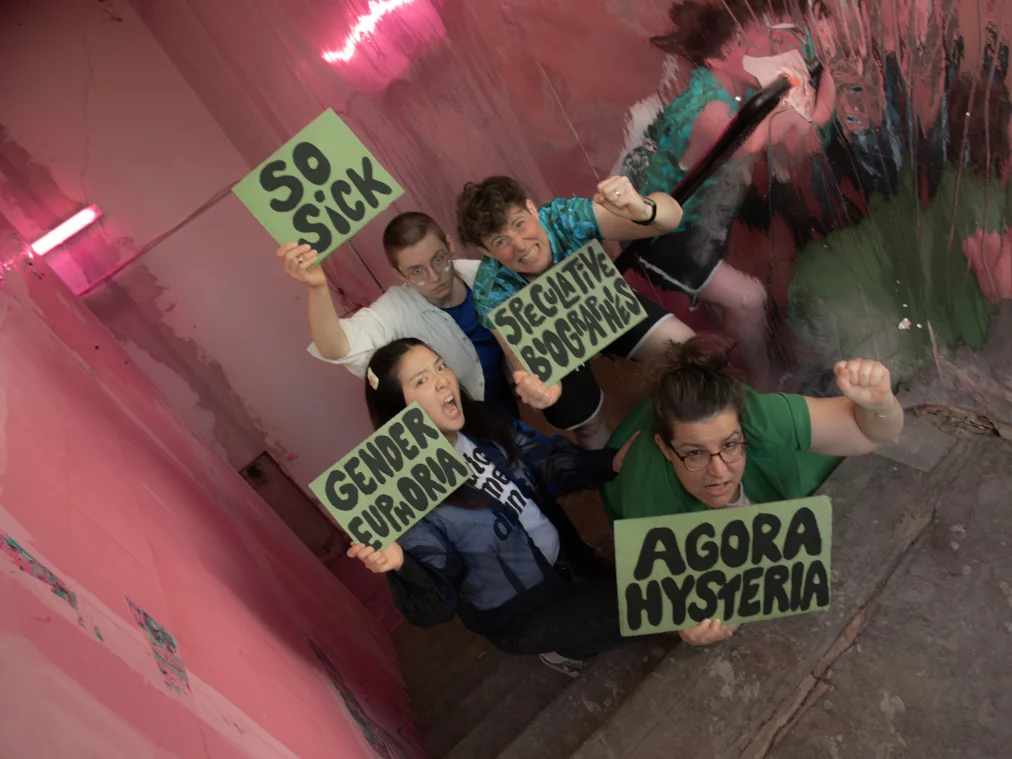 Olivia Hyunsin Kim/ddanddarakim: Agora Hysteria
